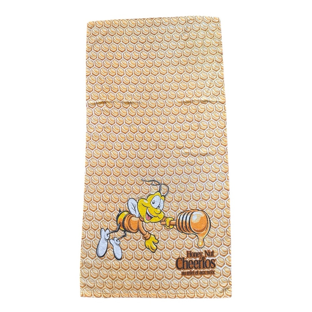 General Mills Honey Nut Cheerios Beach Towel Buzz Bee Honeycomb